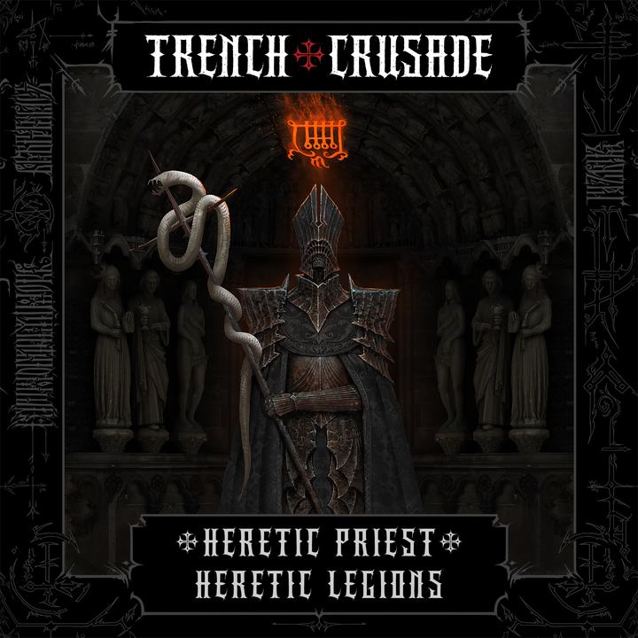 その他 Trench Crusade Heretic Legion 3D Printable Trench Crusade - Heretic Priest - Heretic